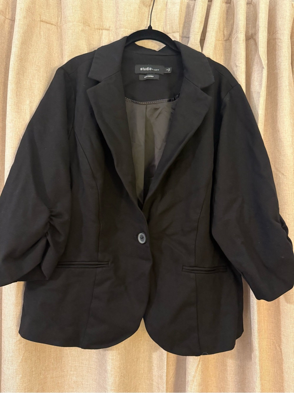 torrid Black Single-Button Women's Blazer Jacket